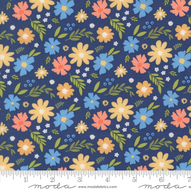 Catching Sunshine 47021 16 Cobalt Moda Half Yard