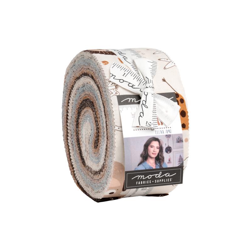 Wildly Cute Safari 2.5" Jelly Roll 39080JR Elena Amo Moda