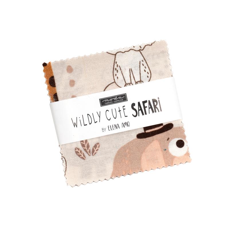 Wildly Cute Safari 2.5" Mini Charm 39080MC Elena Amo Moda