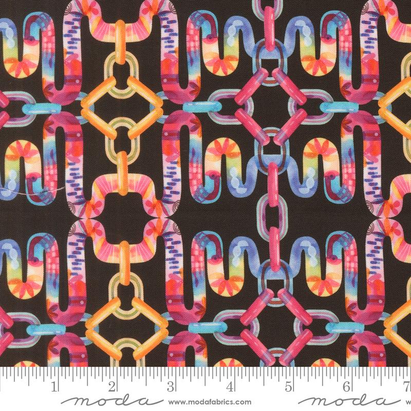 Copa Flora Midnight 21870-14 Amarilys Henderson By The Half Yard