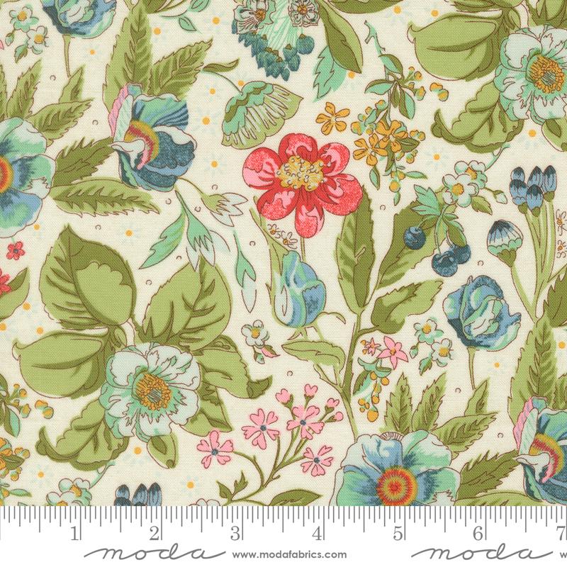 Sorrel Islay Cream 30790 11 Florals Moda Half Yard