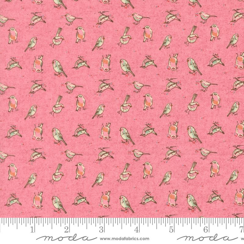 Sorrel Orlo Birdie 30793 18 Blush Moda Half Yard