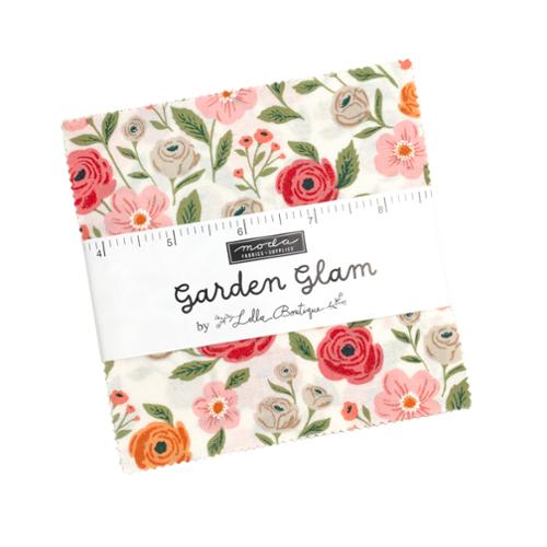 Garden Glam 5" Charm Pack 5270PP Lella Boutique Moda