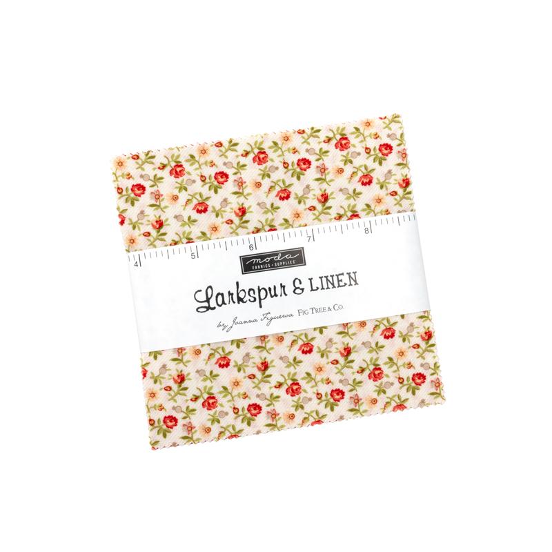 Larkspur and Linen 35450PP Charm Pack Moda 42 Pcs