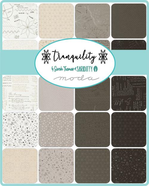 Tranquility 25 Fat Quarter Bundle 45070AB Sariditty Moda