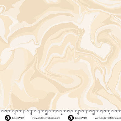 NEBULA LATTE EYE CANDY QUITS ANDOVER FABRICS A-1506-LN HALF YARD