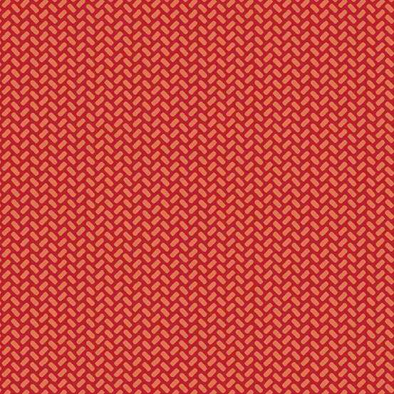 SWEET RIDE REDLAUNDRY BASKET QUILTS ANDOVER FABRICS A-443-R HALF YARD