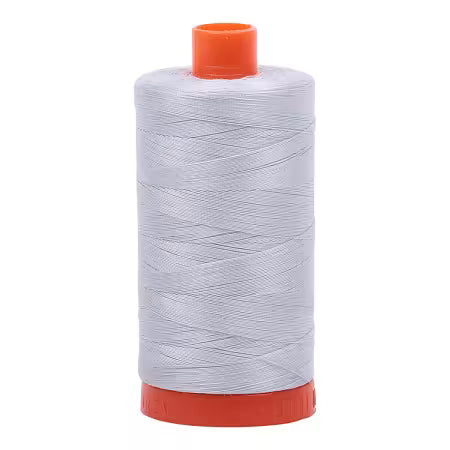 Aurilfil Mako Cotton Thread Solid 50wt 1422yds Dove # A1050-2600