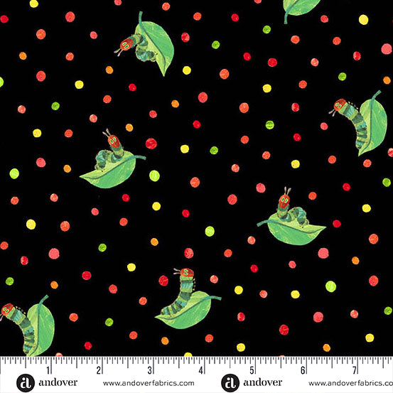 The Very Hungry Caterpillar Snack Time A-1438-K Andover Half Yard