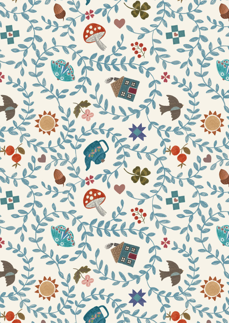Wide Widths 108" Cosy Home WW29 Lewis & Irene Per 1 Yard Cut
