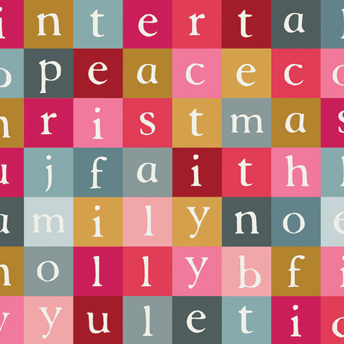 Adventale Letters to Santa ADV25915 Katarina Roccella Art Gallery Half Yard
