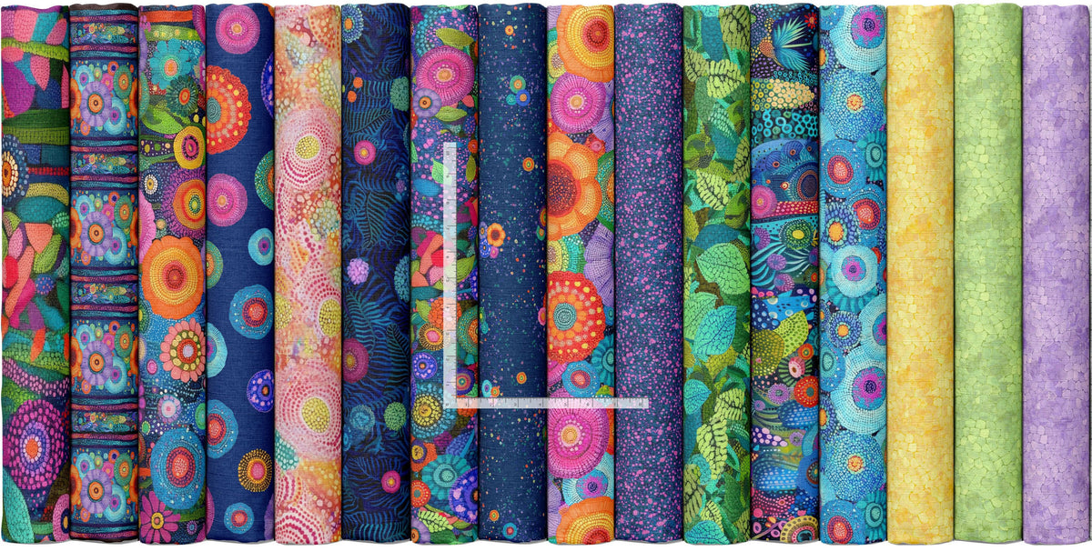 Jubilant 24" Jubilant Floral Panel PANEL-CD4425 MULTI Timeless Treasures