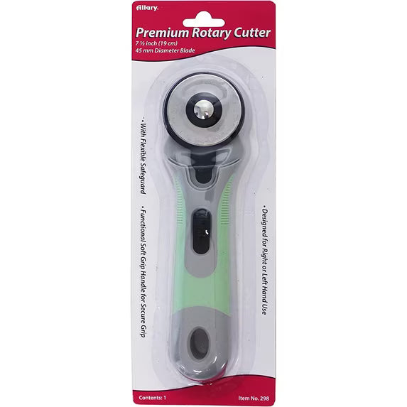 Allary Premium 45mm Premium Rotary Cutter w/ Soft Grip Handle