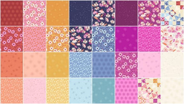 Petals and Stitches 10" Sundaes By Stephanie Organes Andover Fabrics. Layer Cake