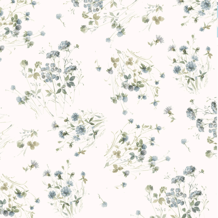 Au Naturel Ivory Large Floral 17817-147  Wilmington Prints 16 Yard Bolt