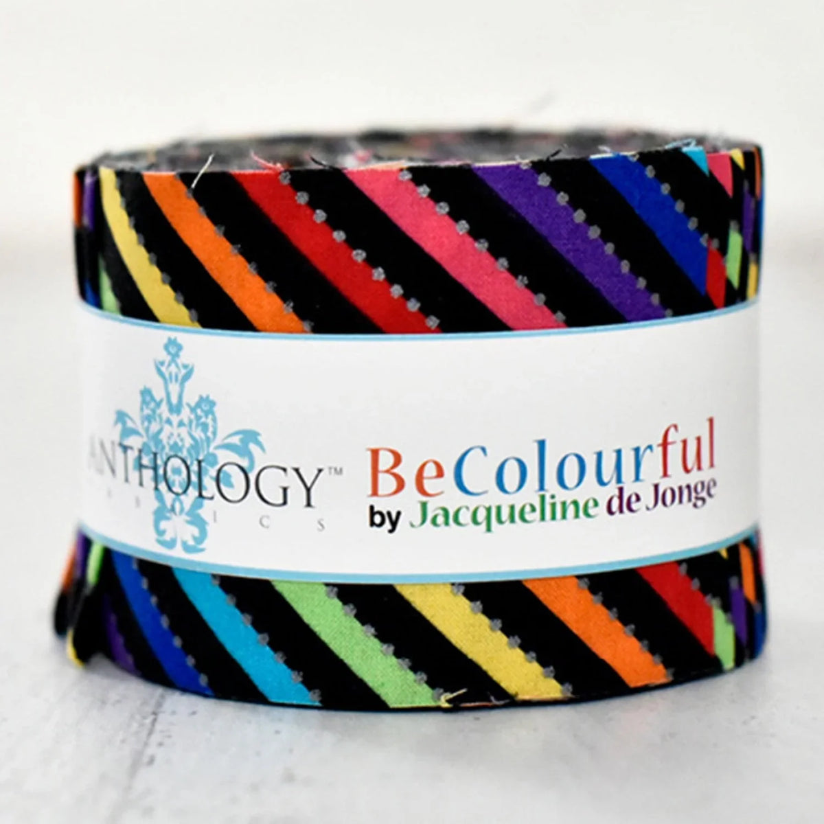Be Colourful 2.5" Strips Jelly Roll BCMAGJR-6 Licorice Multi (Bias) 26ct