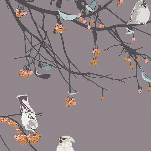 BIRD SONGS SUN  BLITHE KATARINA ROCCELLA ART GALLERY FABRICS BLI-85606 HALF YARD