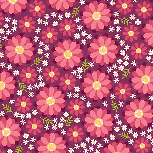 BOUQUET CHERRY  SHELLY CAVANNA BENARTEX 1352086B HALF YARD