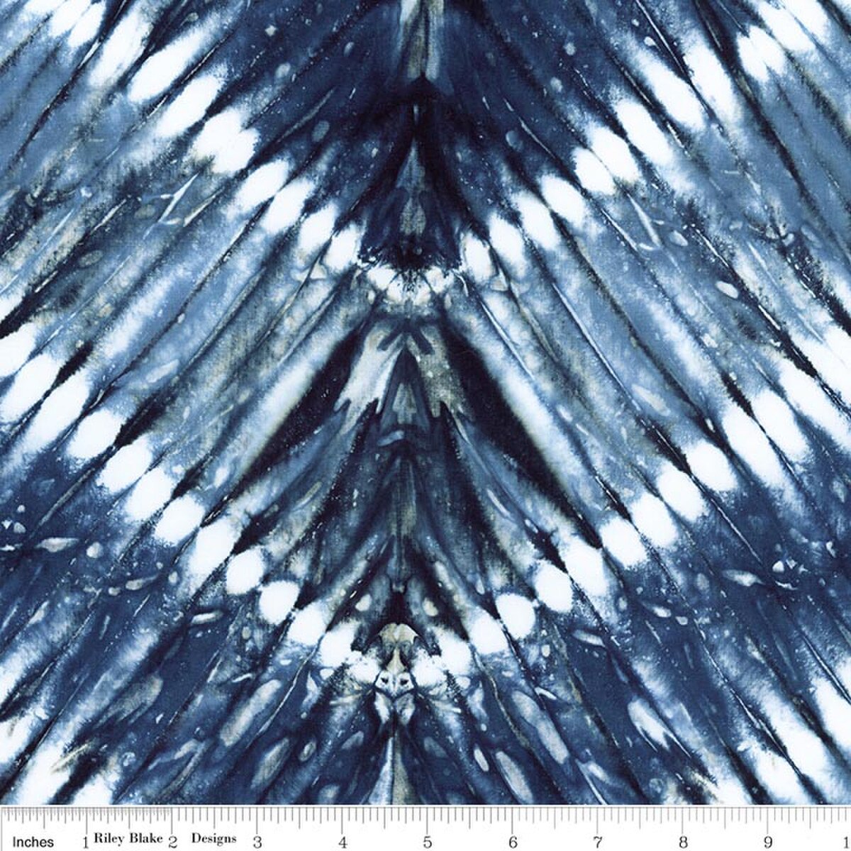 Batiks Express Yourself! Shibori Dark Skies Riley Blake Designs BT23343-307 Half Yard