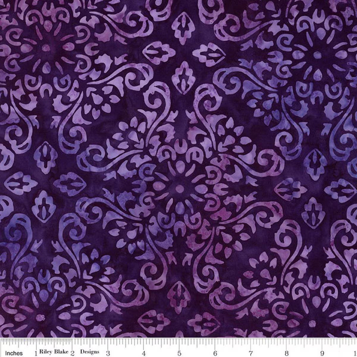 Batiks Swirl the Rainbow BT23561-187 Masquerade Riley Blake Half Yard
