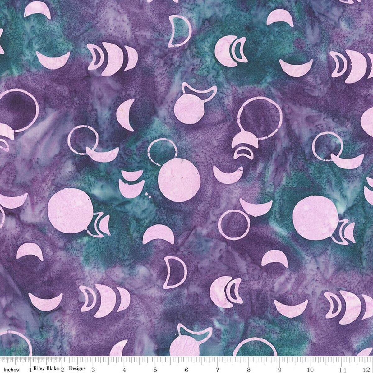 Batiks Stellar BT23870-587 Mermaid Fran Gulick Riley Blake Half Yard