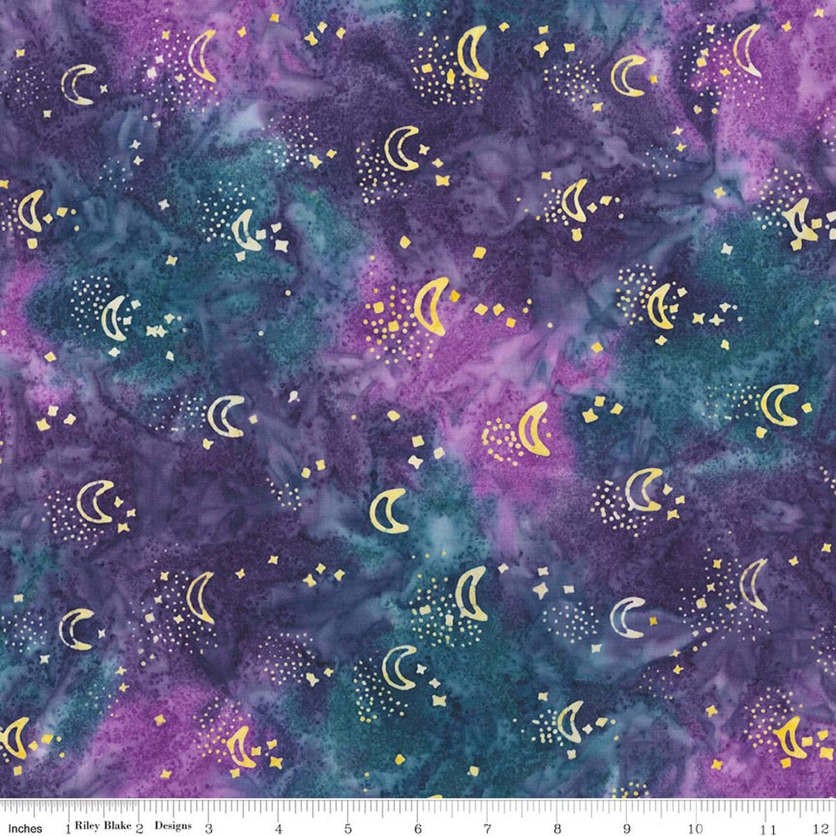 Batiks Stellar BT23872-587 Mermaid Fran Gulick Riley Blake Half Yard