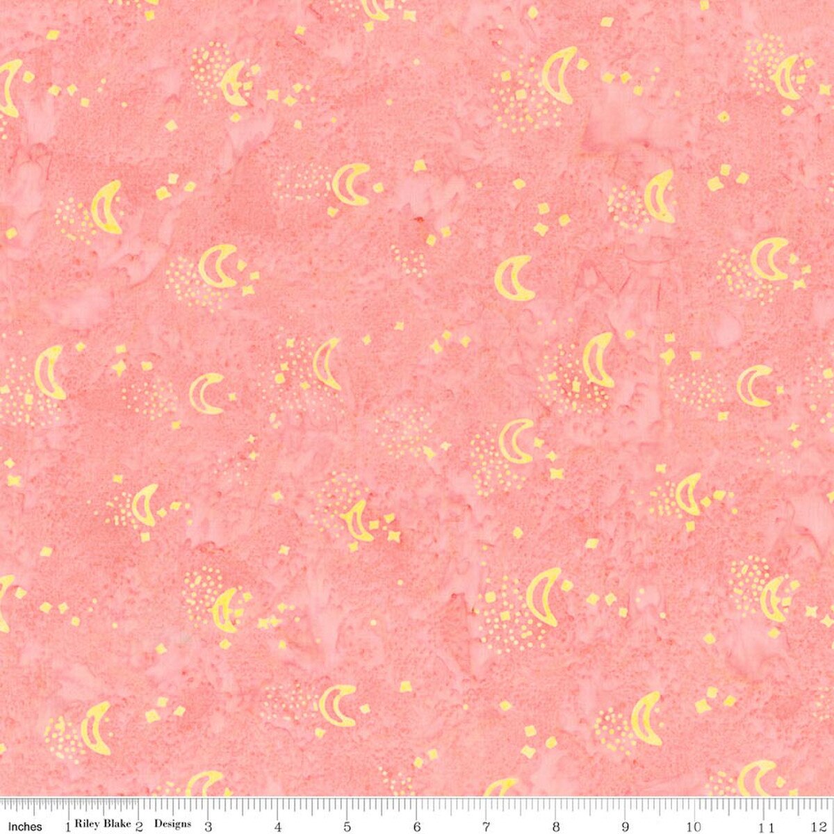Batiks Stellar BT23872-593 Blush Fran Gulick Riley Blake Half Yard