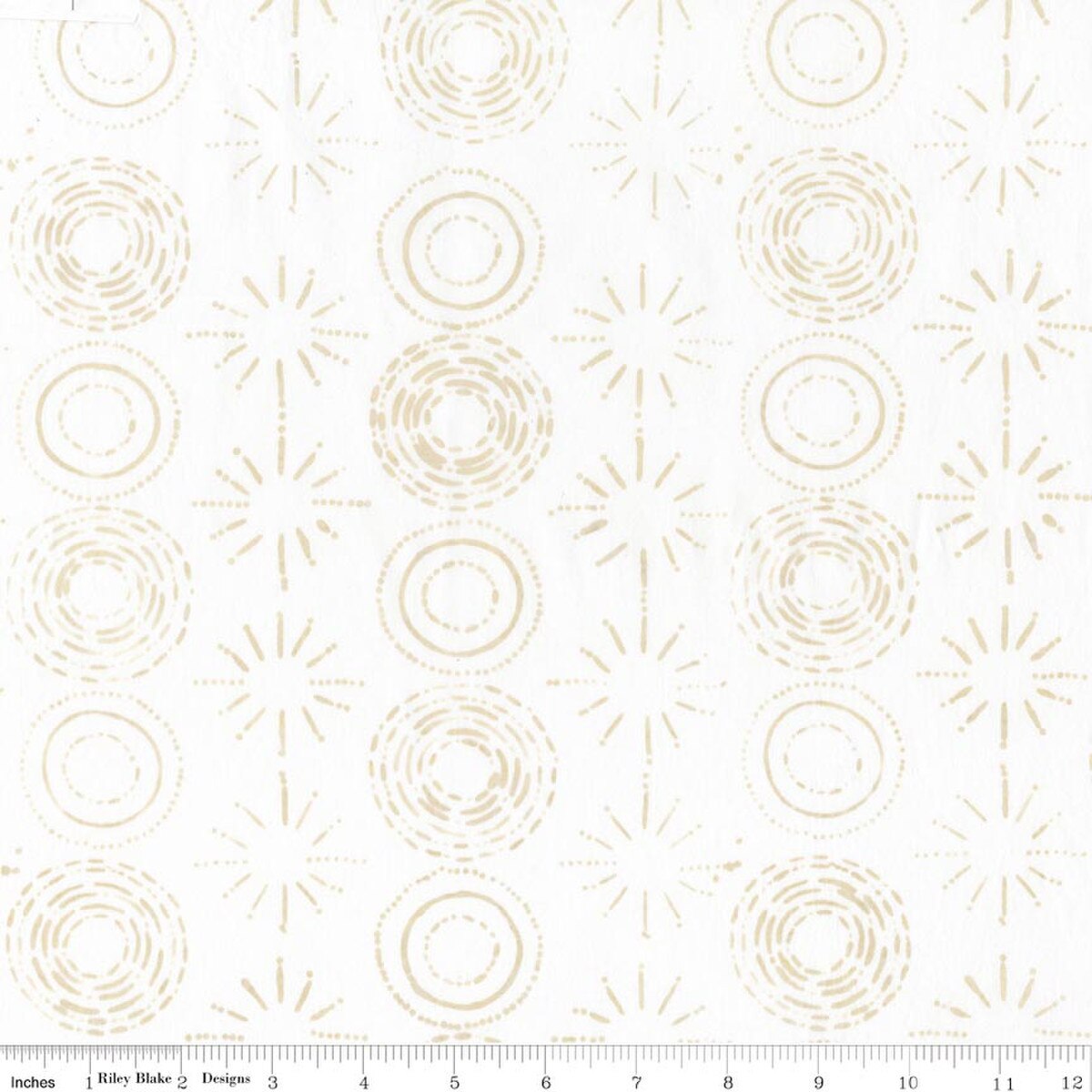 Batiks Stellar BT23874-115 Shortbread Fran Gulick Riley Blake Half Yard