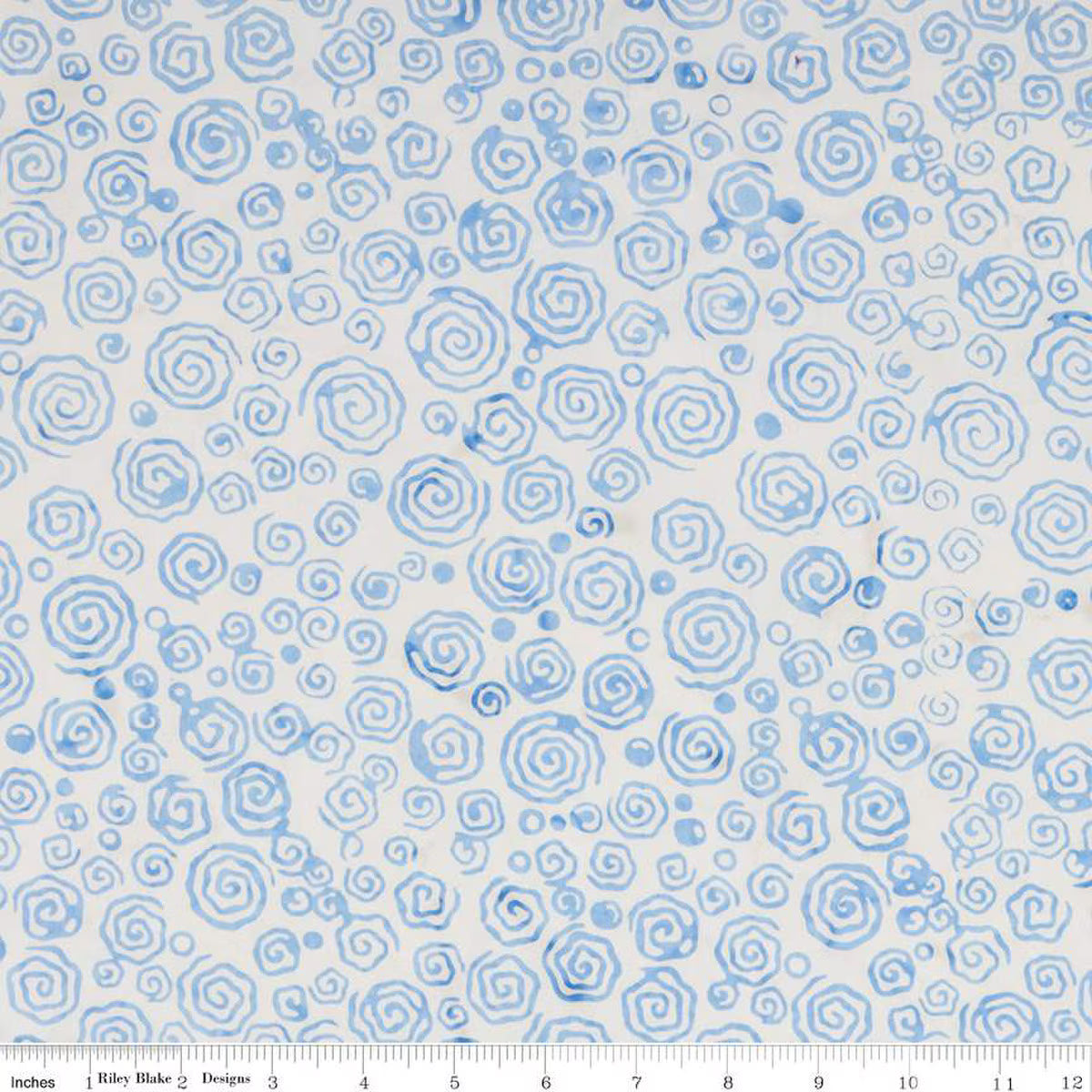 Expressions Batiks BTCB1002 Tjaps Little Boy Blue Riley Blake Half Yard