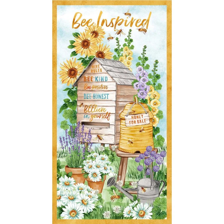 Bee Culture Bee Inspired 24" Panel DCX11260-MULTI-D Michael Miller 150P