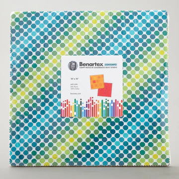 Happy Notes 10" Layer Cake Basic Irene Staal Benartex HPP10PK