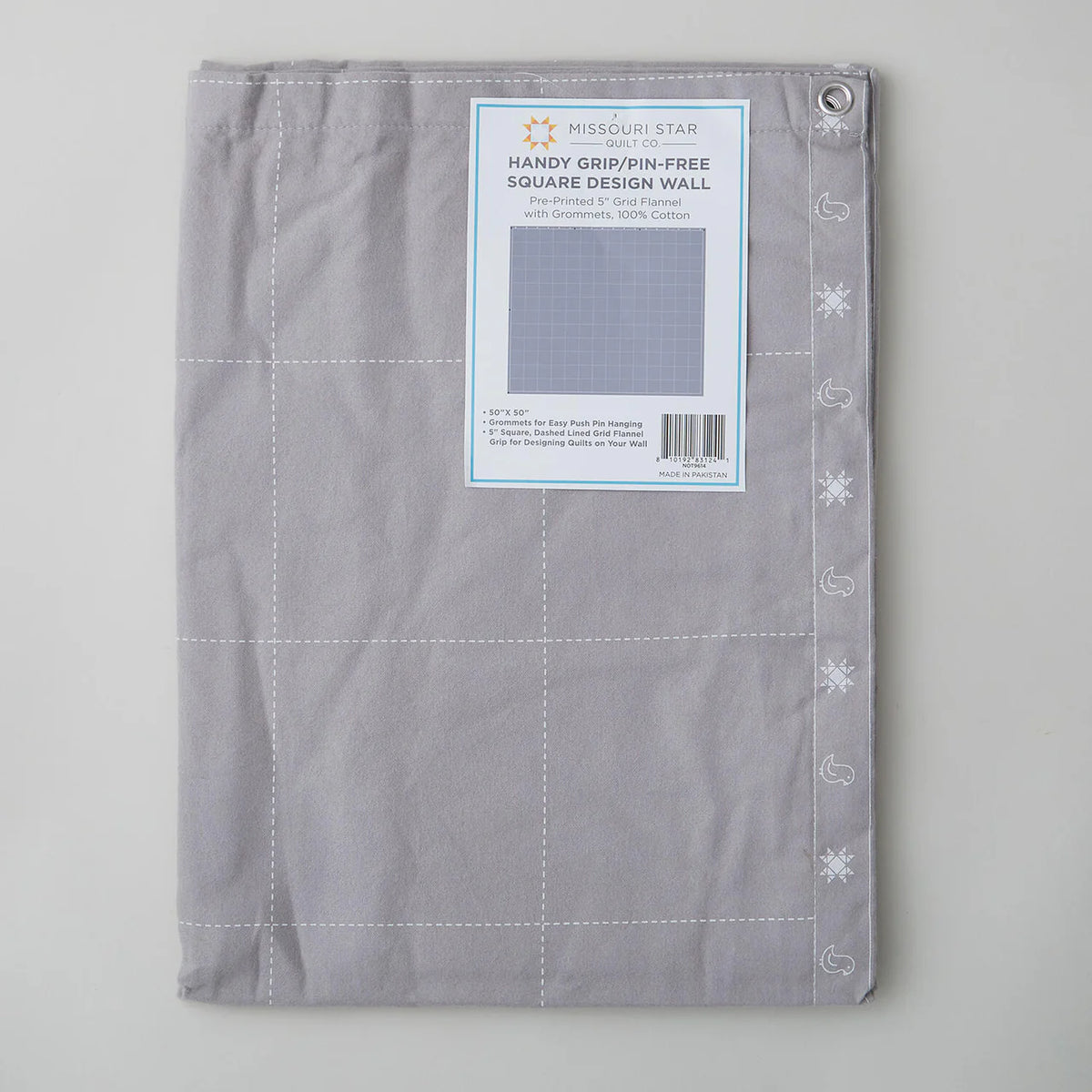 50" x 50" Handy Grip/Pin Free Design Wall Missour Star Quilt