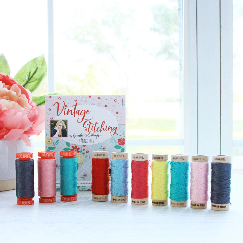 Vintage Stitching Thread and Floss Collection