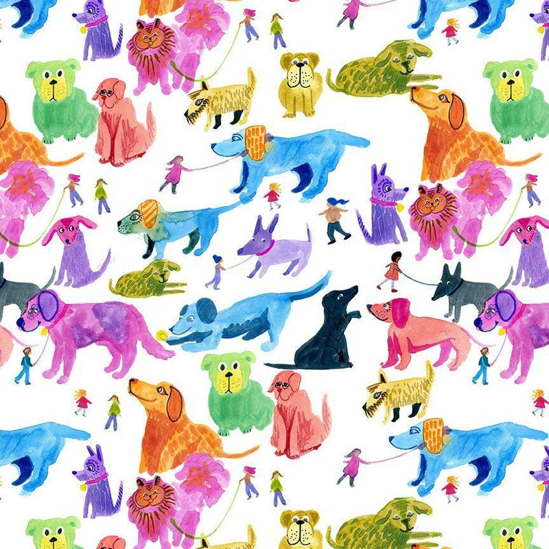 Big Dog Walk STELLA-DKS3125 - Dear Stella Half Yard