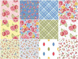 Lucinda Favorites 5" Squares Charm Pack Blank Quilting