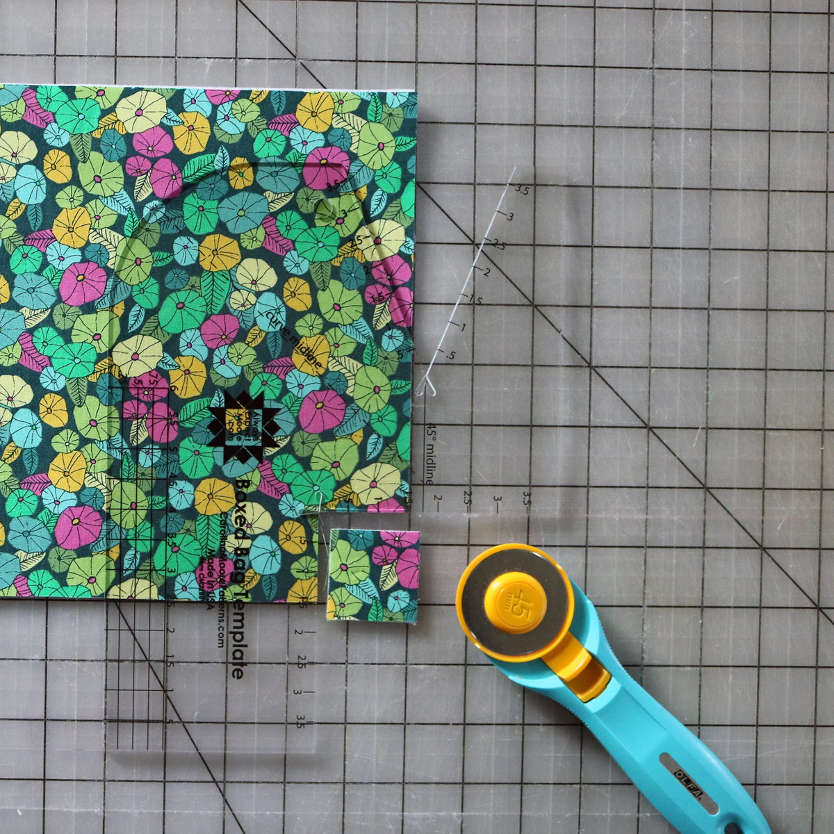 Carolina Moore Boxed Bag Template # CM22BBT