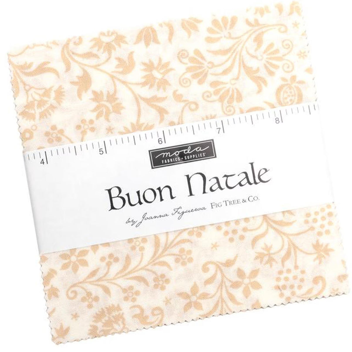 Buon Natale 5" Charm Pack Fig Tree and Co. Moda