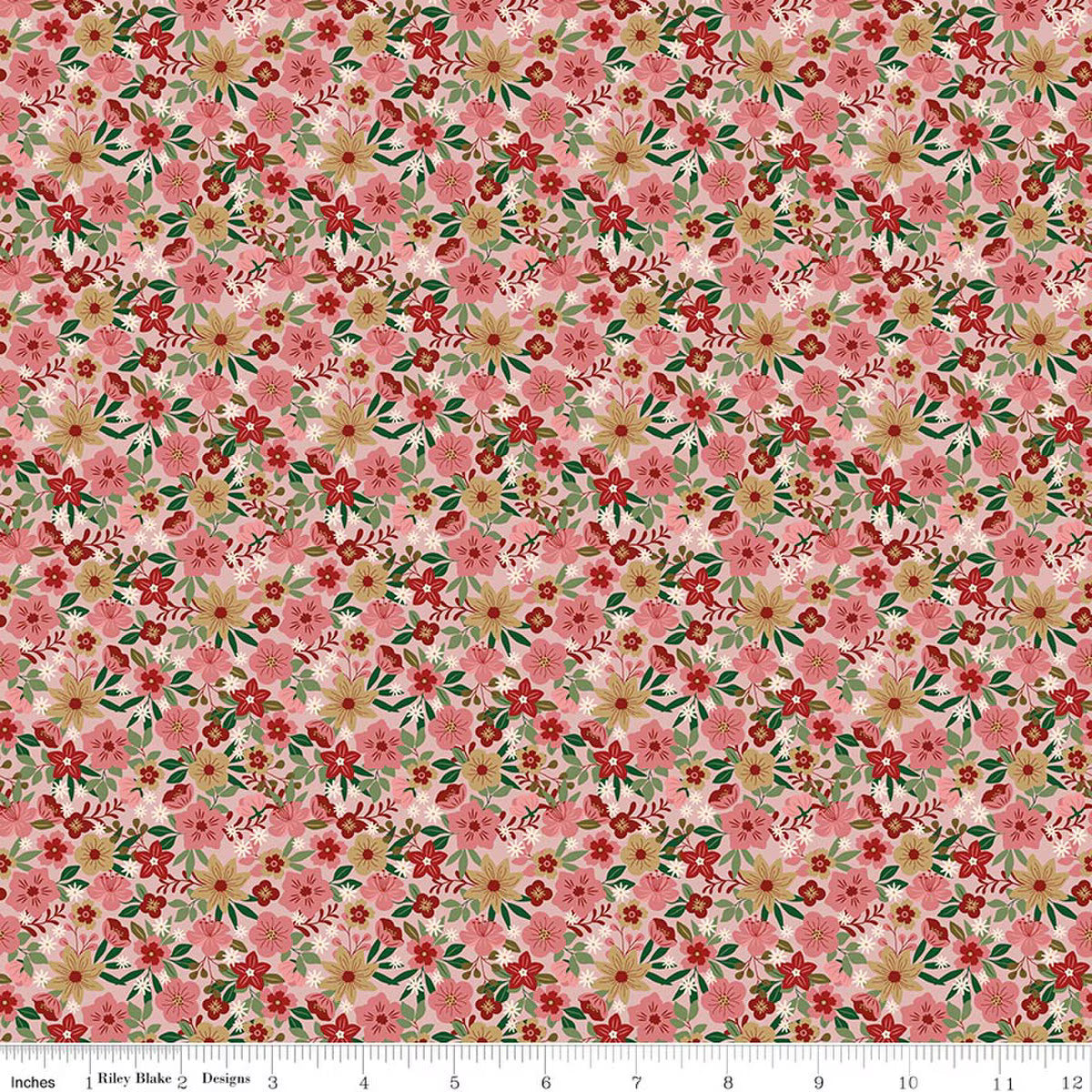 A Spoonful of Sugar Park Garden Shortcake Jennifer Long C17084­-SHORTCAKE Riley Blake Half Yard