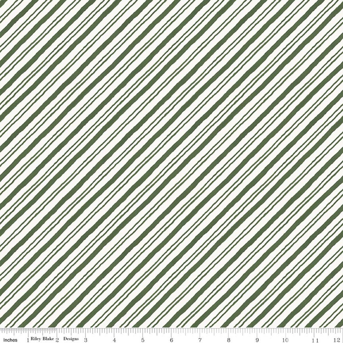 Holiday Spirit C17465-GREEN Green Lisa Audit Riley Blake Half Yard