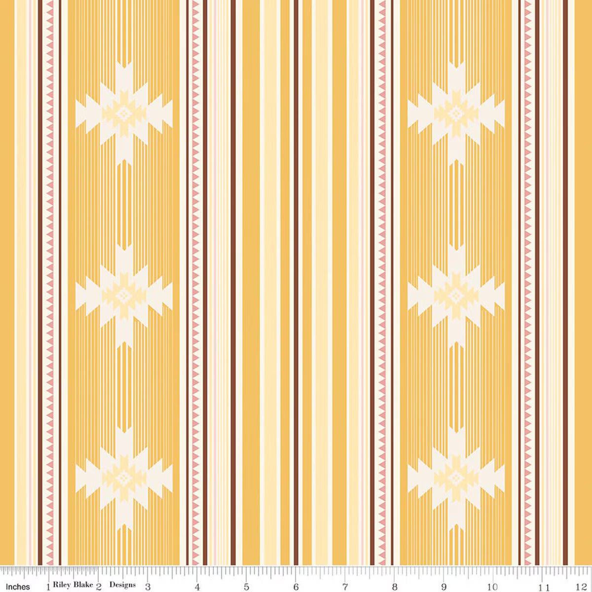 Cowgirl Blanket C17482­-YELLOWEcho Park Riley Blake  Half Yard