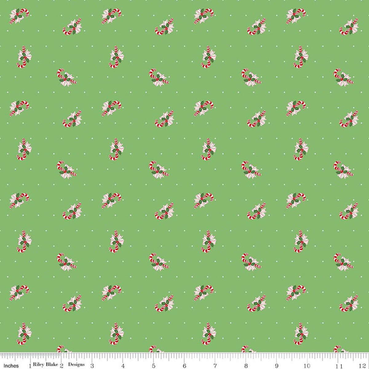 8 Fat Quarter Bundle Claus & Co WHITE Riley Blake 65M