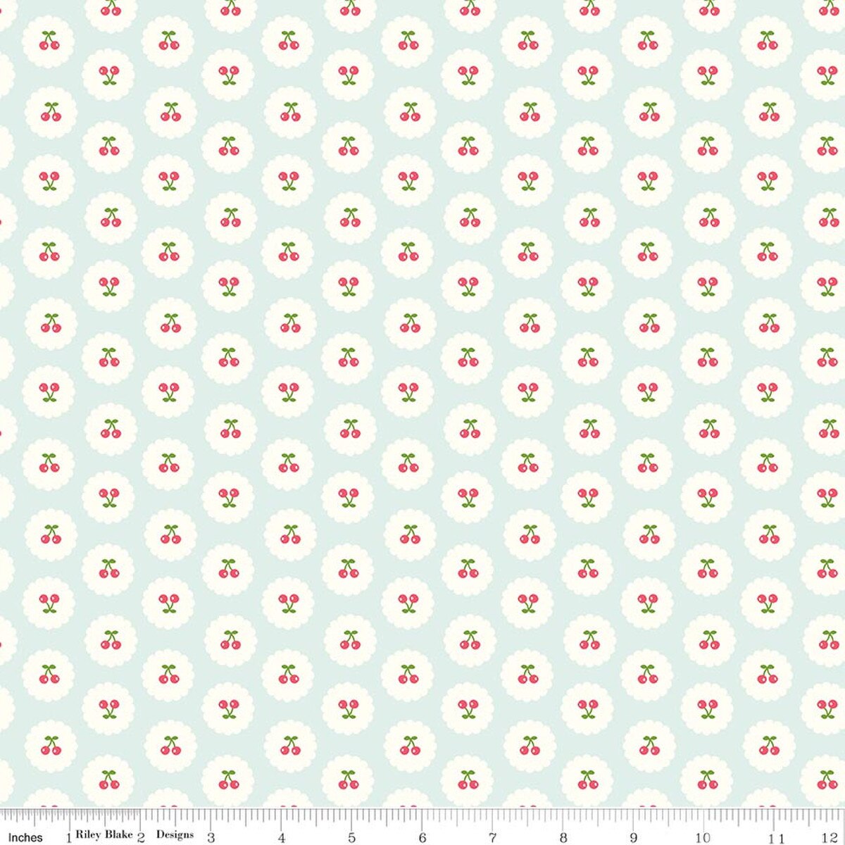 Cotton Nook C17973­-BLEACHEDDENIM Riley Blake Half Yard