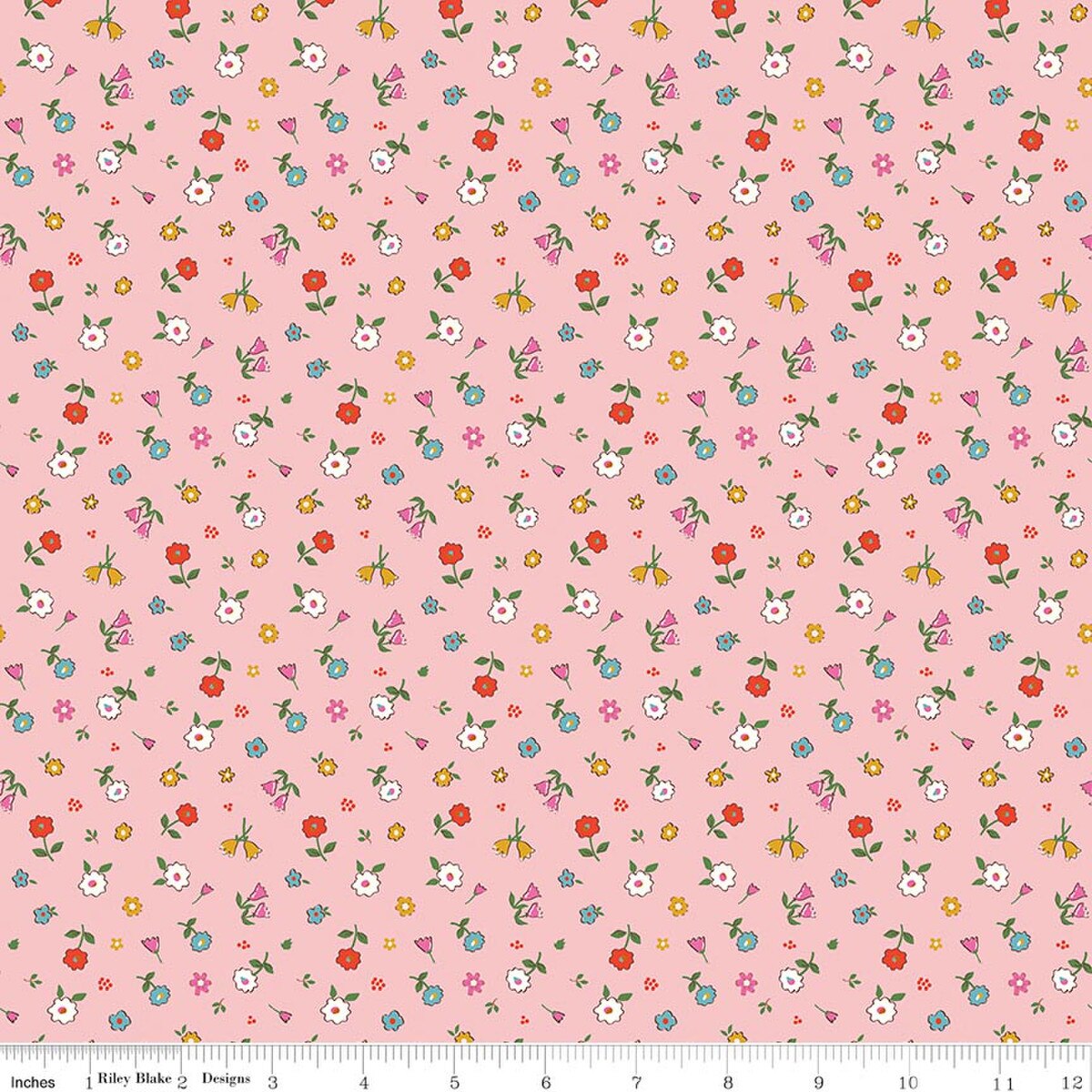 Cotton Nook C17974­-PINK Pretty Pink Riley Blake Half Yard