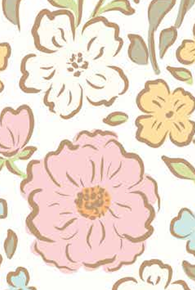 Little Posies Main Cloud C18320-CLOUD Cayla Naylor Riley Blake Half Yard