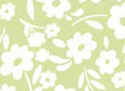 Little Posies Floral Green C18322-GREEN Cayla Naylor Riley Blake Half Yard
