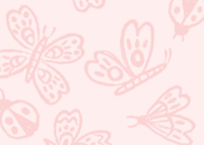 Little Posies Butterflies Pink C18323-PINK Cayla Naylor Riley Blake Half Yard
