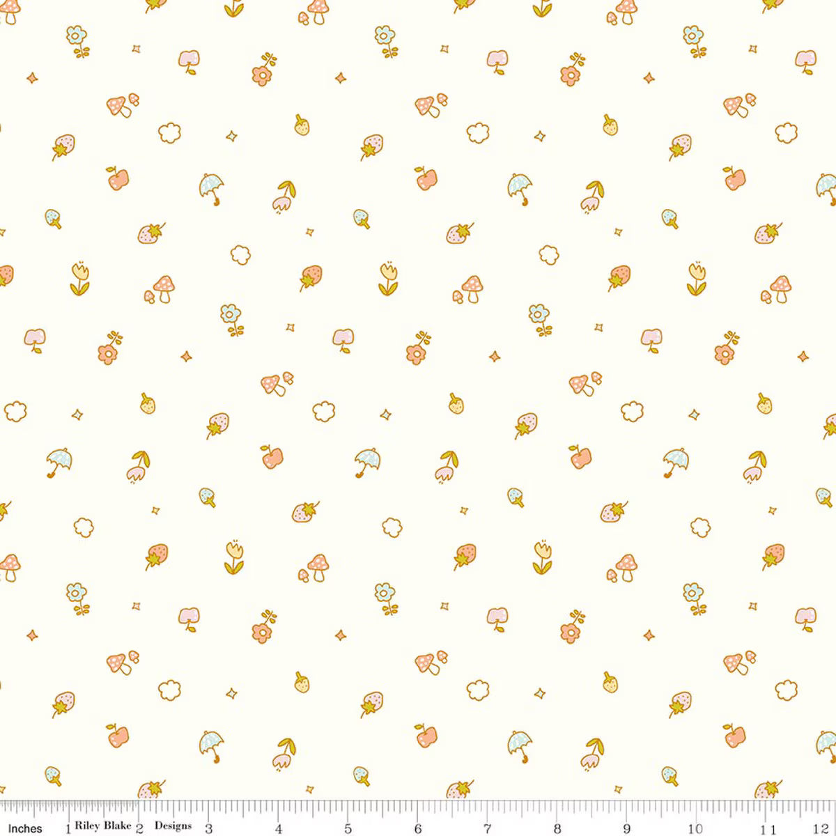 Hush Hush 6 Tiny Wonders C18355-WONDERS Minki Kim Riley Blake Half Yard