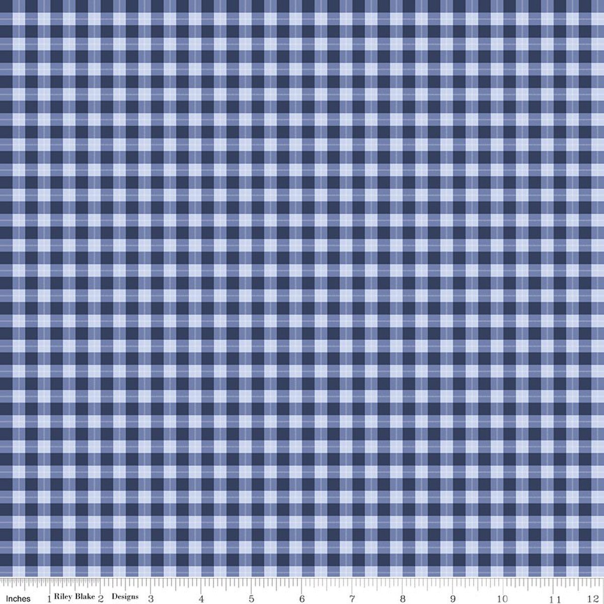 Twilight on the Prairie Plaid C18856-NAVY Modern Prairie Riley Blake Half Yard