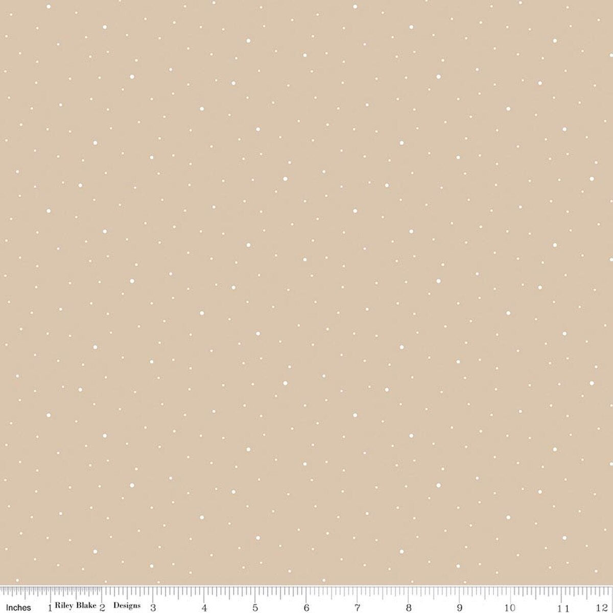 Dapple Dot Beach C640-BEACH Riley Blake Half Yard