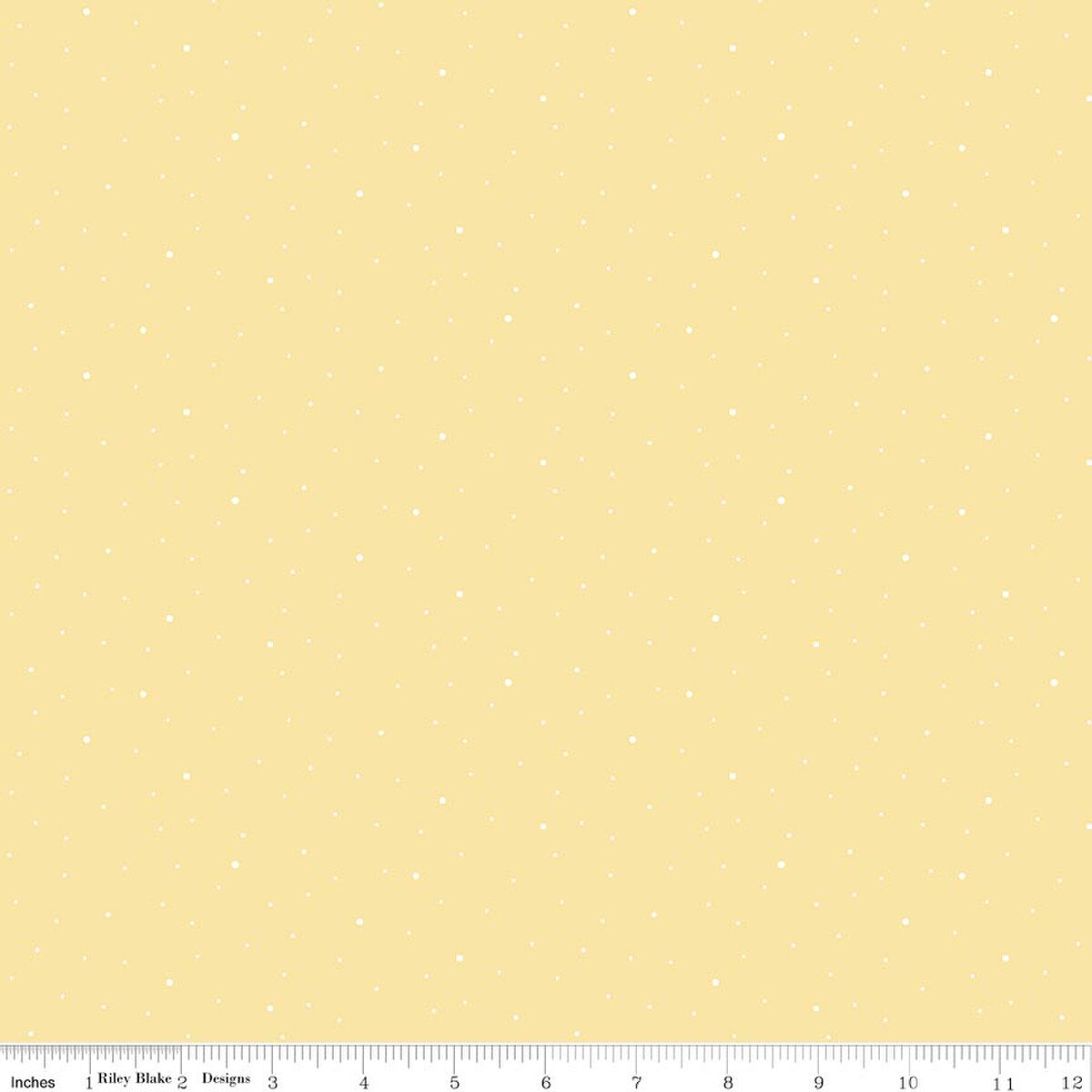 Dapple Dot Sunshine C640-SUNSHINE Riley Blake Half Yard